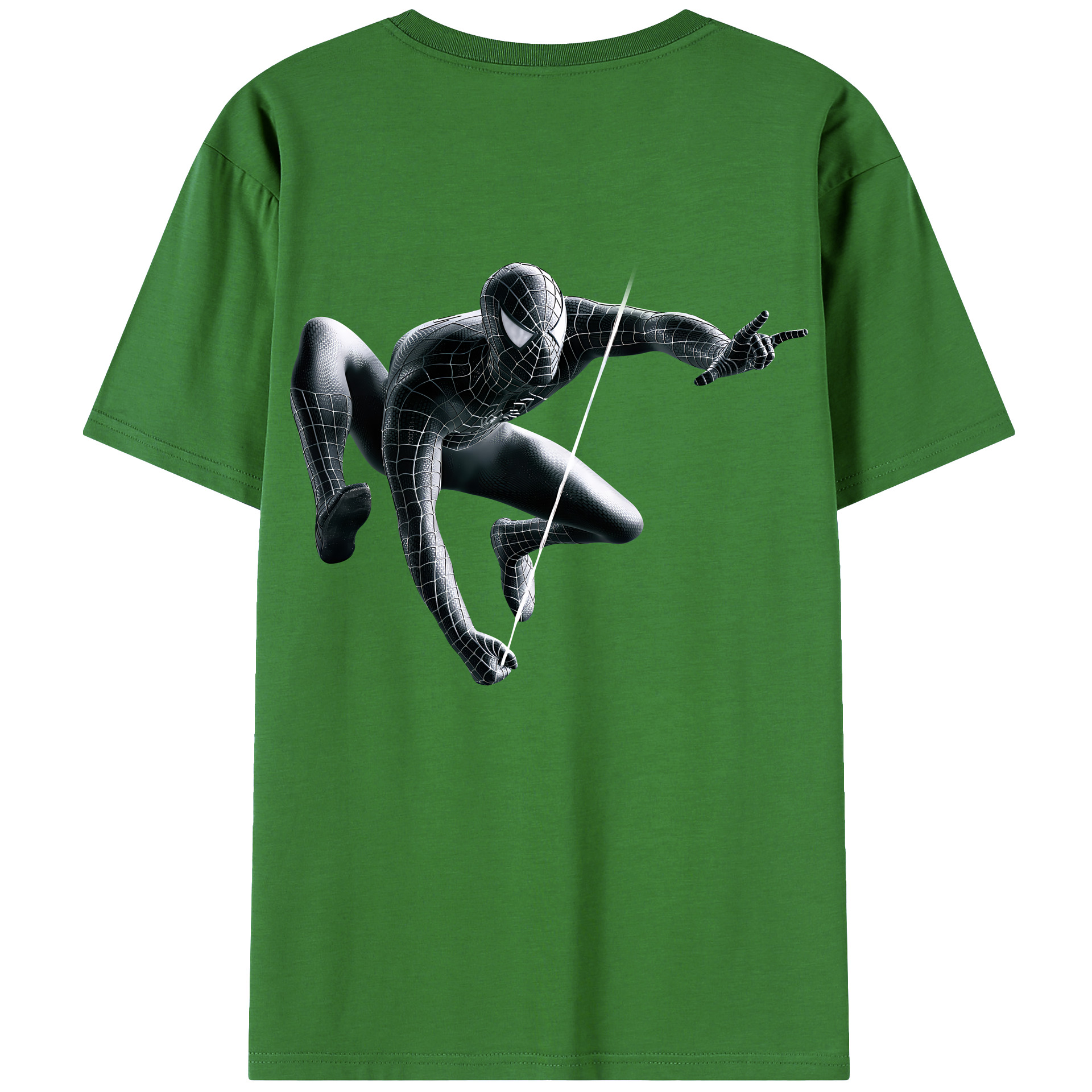 （画像用） Spider Man スパイダーマン レディース半袖Tシャツ(バックプリント)